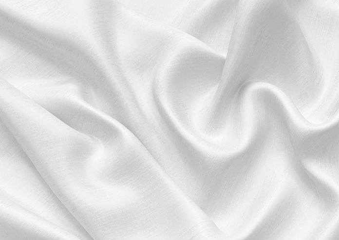 Shima Faux Silk, White - Twist&Fit Roman Blind - Image 4